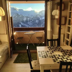 Superbe 4/5p Balcon Plein Sud, Vue Exceptionnelle, Retour Aux Pieds Appartement Alpe dʼHuez
